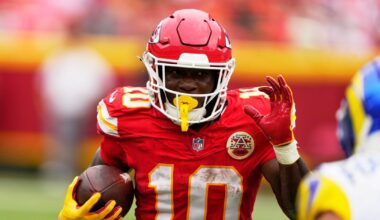 Emmitt Johnson, Brashard Smith shine as Chiefs backup RB battle takes shape