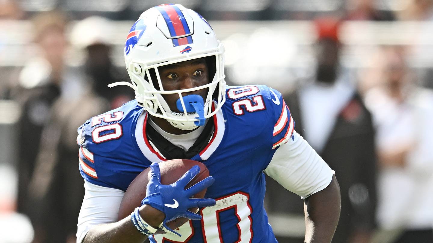 Bills Elevate WR, RB Reinforcements for Sunday's Season Opener vs. Texans