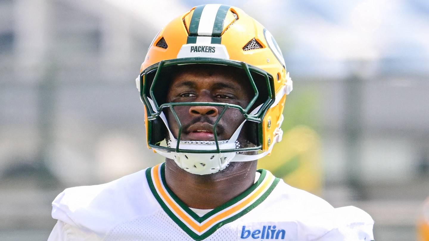 Green Bay Packers offensive tackle Anthony Belton.