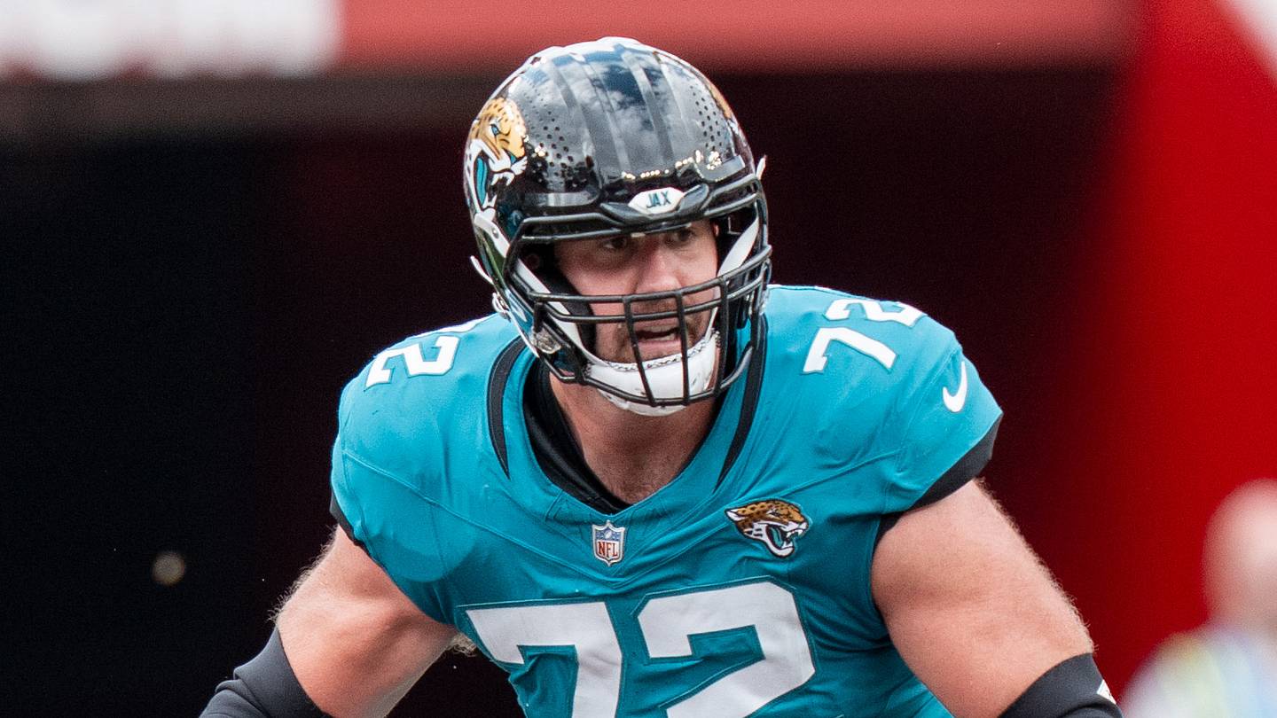 Jacksonville Jaguars offensive tackle Walker Little