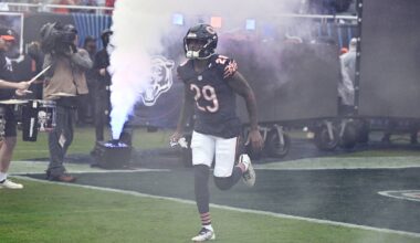 NFL Determines Punishment for Tyrique Stevenson's 'Use of Helmet' Penalty vs. Vikings