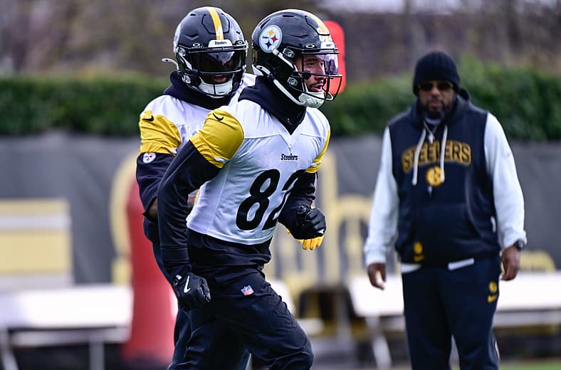 Pittsburgh Steelers wide receiver Isaiah Hodgins