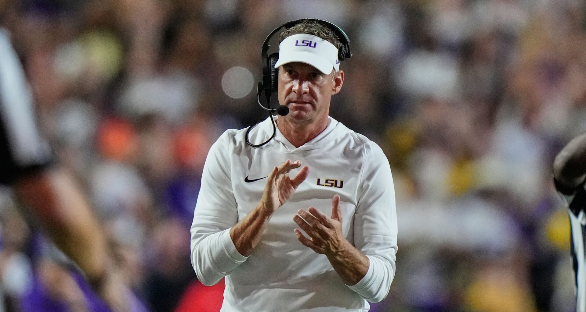 Lane Kiffin's debut with No. 11 LSU matches the hype in a 51-10 victory over outmatched Clemson