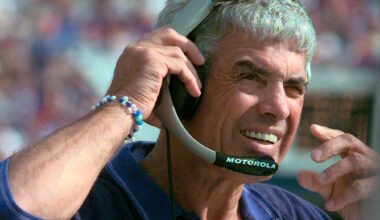 A proud Jim Mora revels in his son’s Colorado State debut during a 35-13 win over Wyoming
