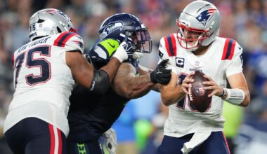 Patriots have plenty of issues after Brown's injury, Maye's turnovers marred season-opening loss