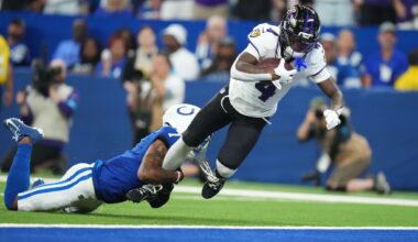 Colts' revamped defense delivers another bad opening-day performance in 41-23 loss to Ravens