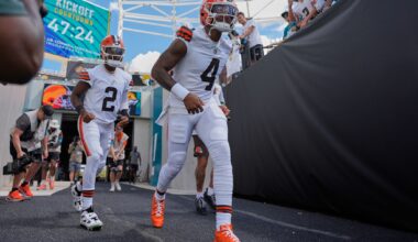 Deshaun Watson not worried about job security, focused on better start for Browns after rough opener