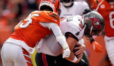 Bengals hope strong defensive line play from opener continues at Houston