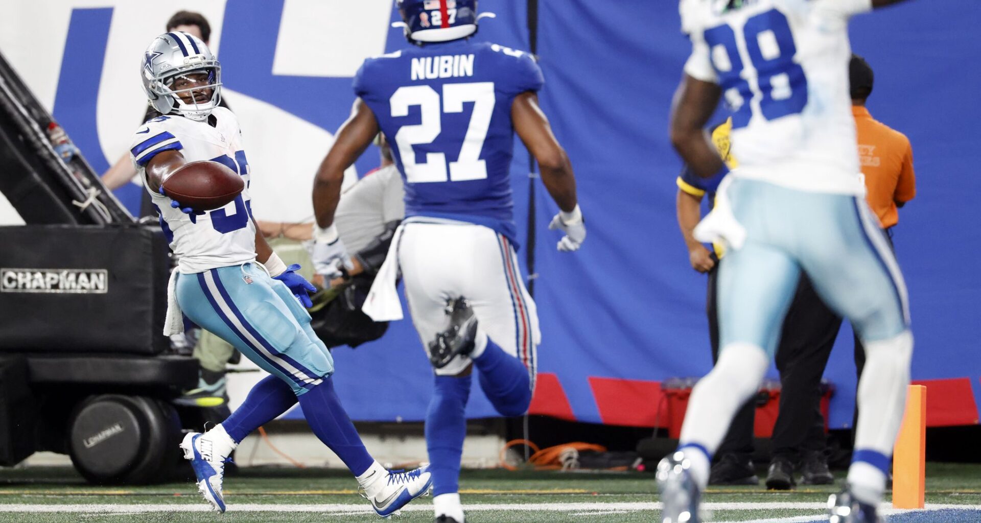 NFL fines 3 Cowboys players after Week 1 loss to Giants