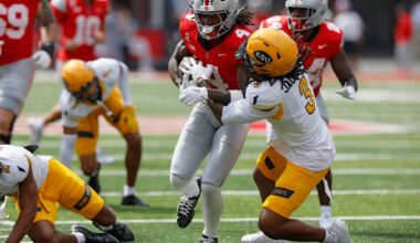 Jeremiah Smith sets Ohio State’s receiving yardage record, then points to 2 more targets