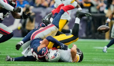 Steelers find themselves at an early season crossroads after a shaky performance in New England