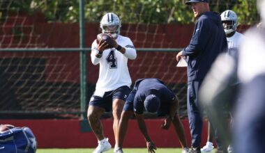 Cowboys emphasize business trip mentality as they practice in Rio ahead of their game vs Ravens
