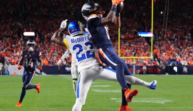Late pass interference call on Rams negates interception, swings momentum as Broncos win 30-26
