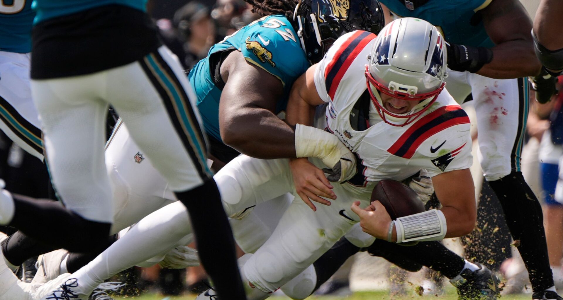 Drake Maye's struggles hovering over Patriots' slow start with division opener next