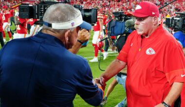 Kansas City Chiefs head coach Andy Reid Denver Broncos head coach Sean Payton