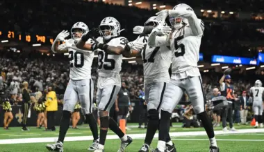 Las Vegas Raiders rally to beat New Orleans Saints, match last season’s win total | Raiders News