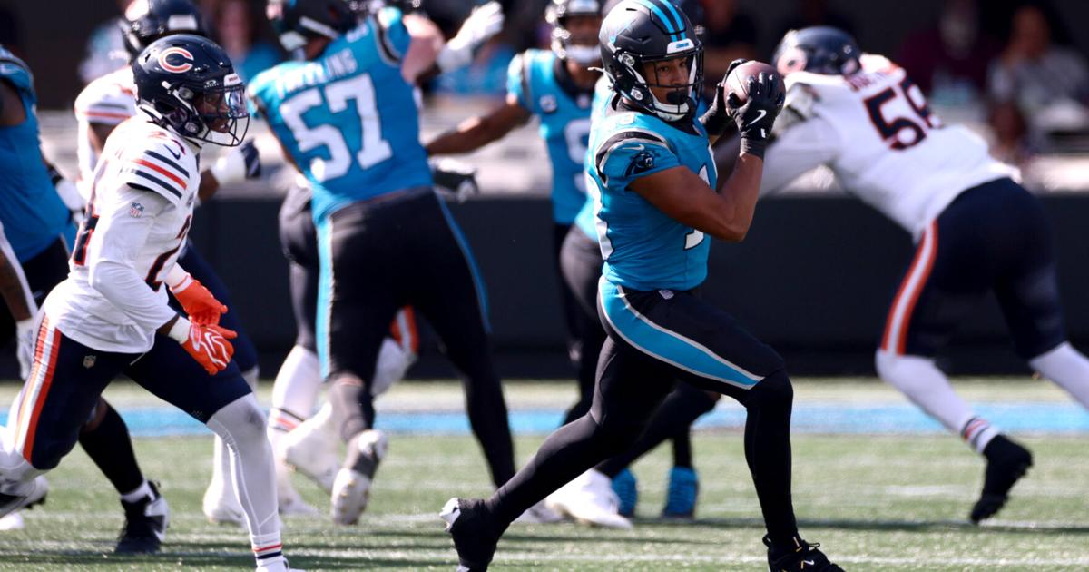 Undrafted wide receiver Jalen Coker is thriving in Carolina while first-round pick Legette struggles
