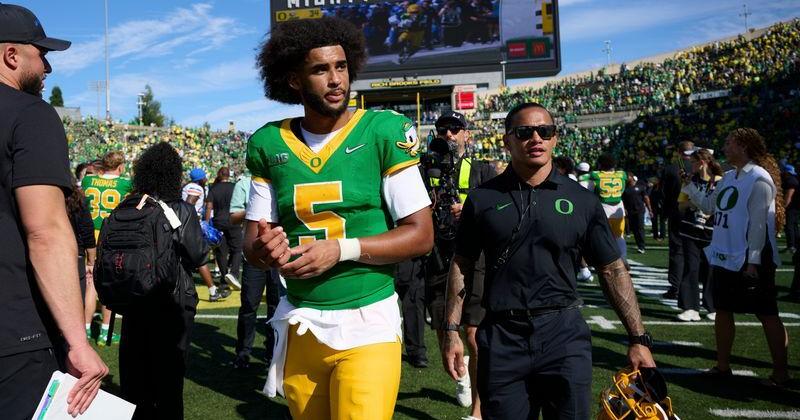 Todd McShay backs Oregon's Dante Moore as top-5 pick in 2027 NFL Draft | Oregon Ducks