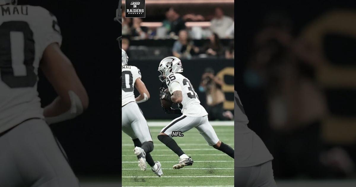 Hezekiah Masses Could Be the NFL's BEST CB Through 3 Weeks 🔥 #hezekiahmasses #raiders #nfl | Las Vegas Raiders