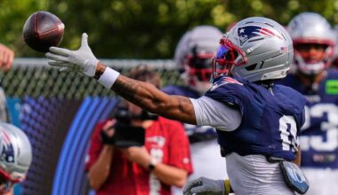 Patriots' Vrabel won’t say if Christian Gonzalez will play in Wednesday night's opener
