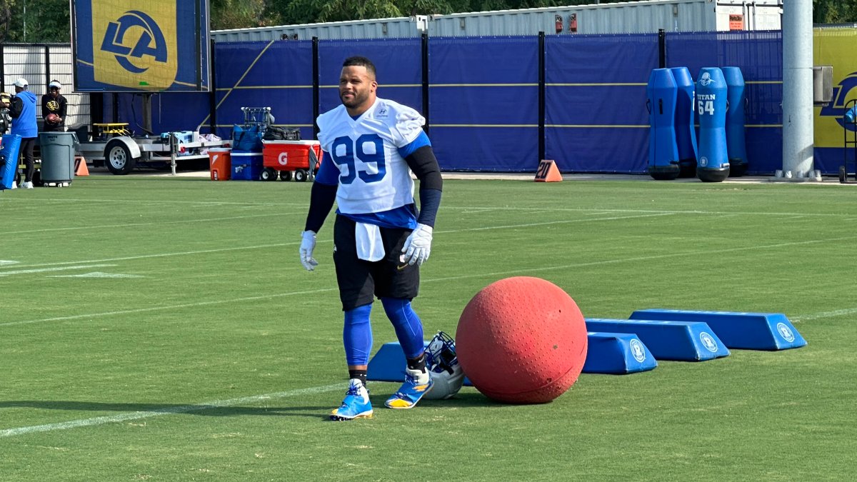 Aaron Donald expects to play Monday night vs. Giants – NBC Los Angeles