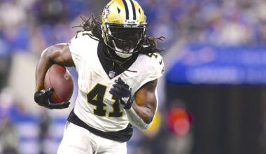 Alvin Kamara - Fantasy Football Rankings, NFL Injury News, DFS Betting Picks