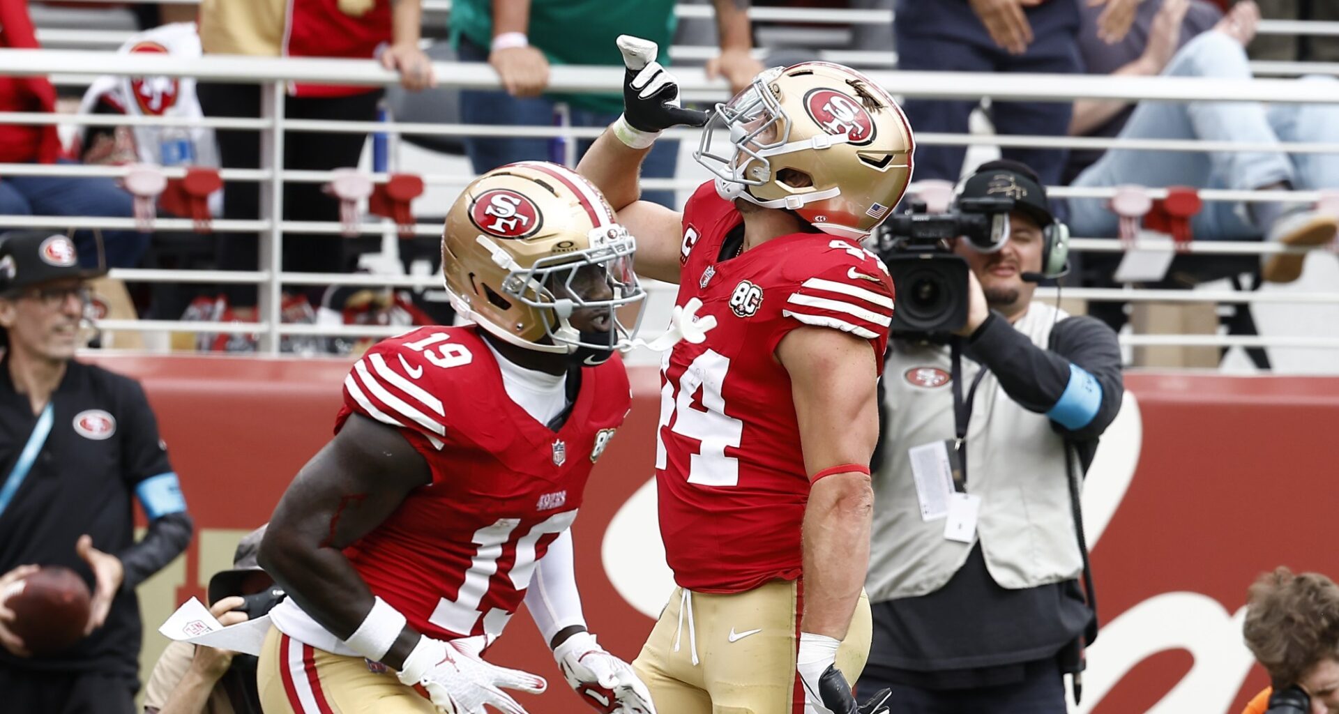 Why 49ers star was fined by the NFL for his touchdown celebration
