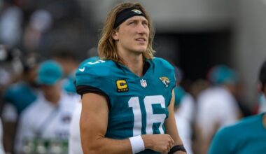 Trevor Lawrence Reacts to Not Getting the Ball from His 100th Jaguars TD Pass in Trending Video
