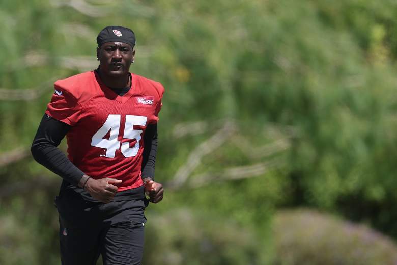 Rivaldo Fairweather was in training camp with the Arizona Cardinals.