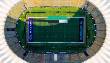 'Time to protest...' Fans tell Cowboys and Ravens to boycott NFL Brazil game after seeing the grass