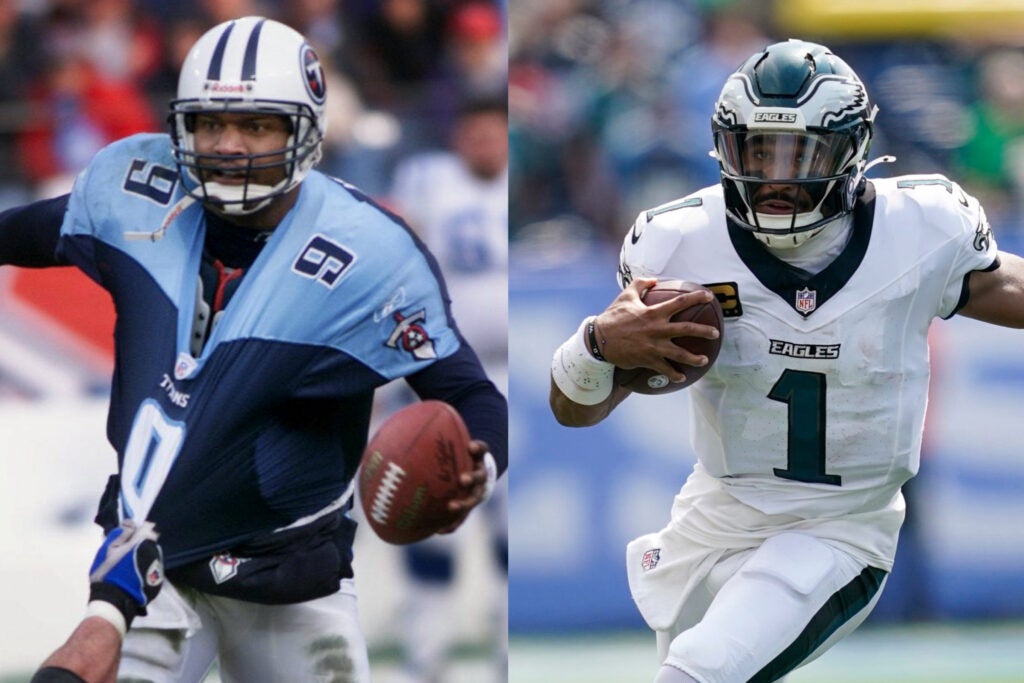 Tennessee Titans Philadelphia Eagles Jalen Hurts Steve McNair