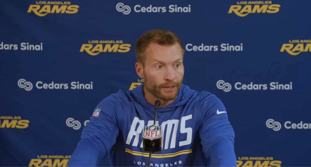 Sean McVay apologizes for cutting press conference short