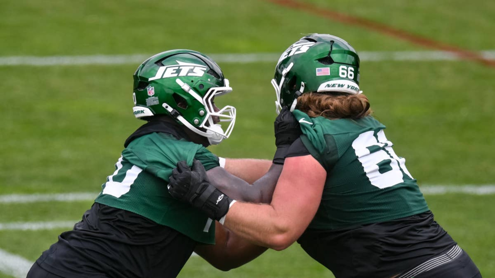 New York Jets Offensive Line Hopes to Be A Clean Machine for QB Geno Smith