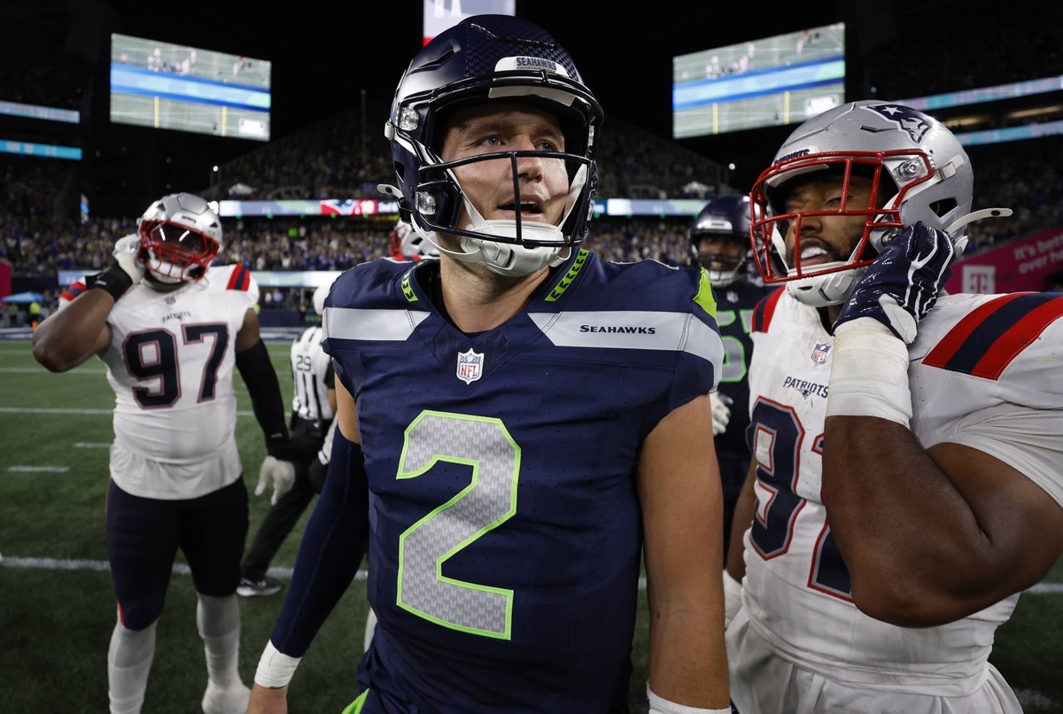  Seattle Seahawks quarterback Drew Lock Joe Nicholson-Imagn Images via Reuters Connect