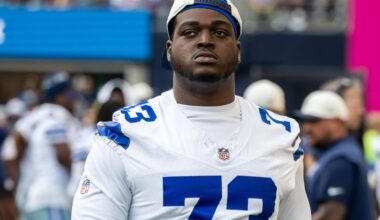 Cowboys lineman Tyler Smith to have thumb surgery, placed on IR