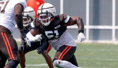 Browns DT Mike Hall squashes dustup with fellow Buckeye, RB Quinshon Judkins