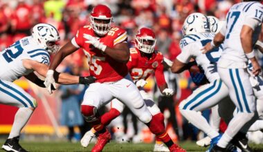 Chiefs-Colts Week 2 final injury report: 2 Chiefs starters questionable