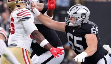 Raiders’ offensive line is an X-factor for the 2026 season