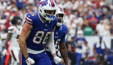 Bills at Texans Week 1 snap counts: Tight ends take over, defense logs 79 snaps