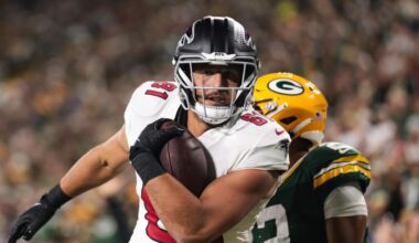 Falcons snap counts from a Week 3 beatdown of the Packers
