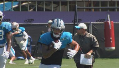 Panthers’ McMillan gains 20 pounds, eyes playoff victory – WSOC TV