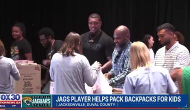 Jaguars star Travon Walker fights student hunger gap