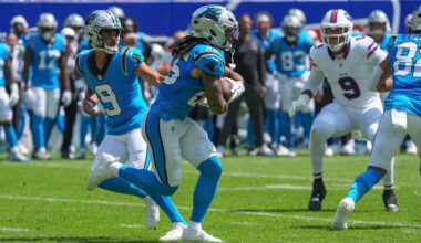 Carolina Panthers RB Jonathon Brooks on track for Week 1