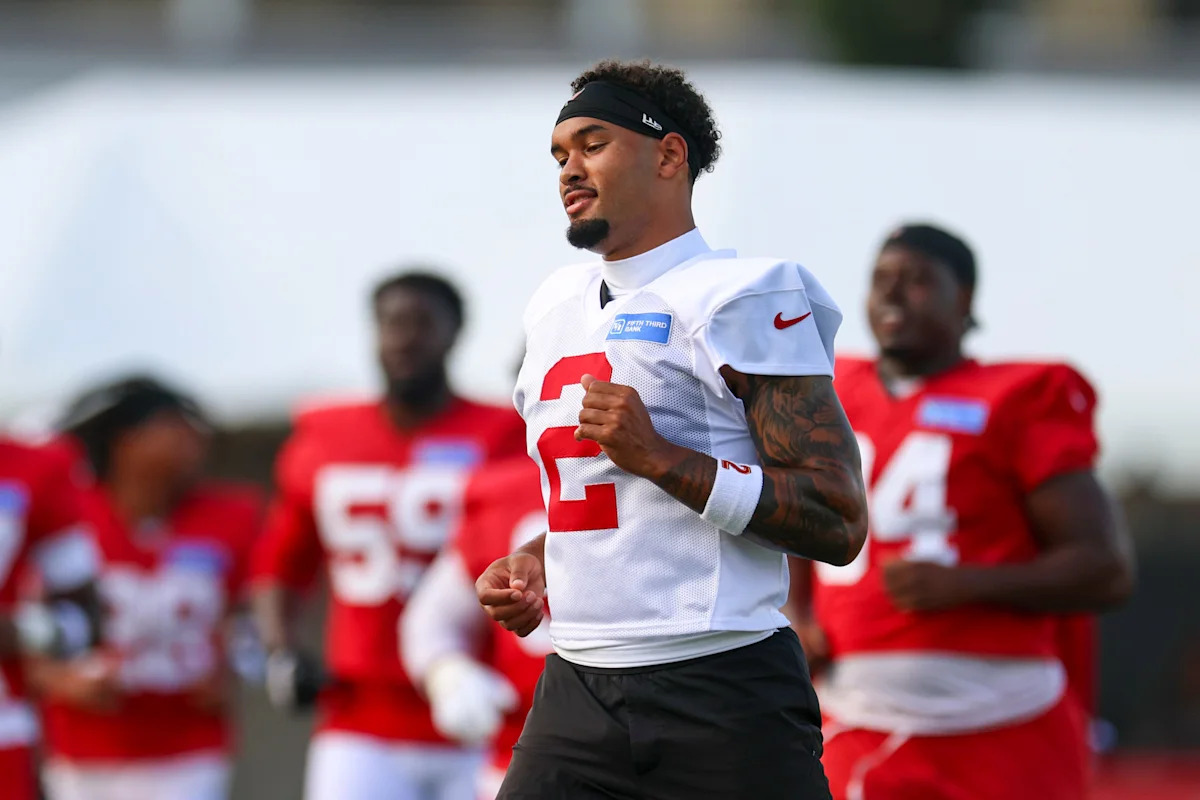 Tampa Bay Buccaneers WR Emeka Egbuka not practicing