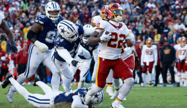 Washington Commanders RB Jacory Croskey-Merritt returns to practice