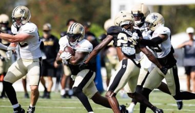 Saints waive RB Devin Neal, DE Michael Heldman with injury settlements