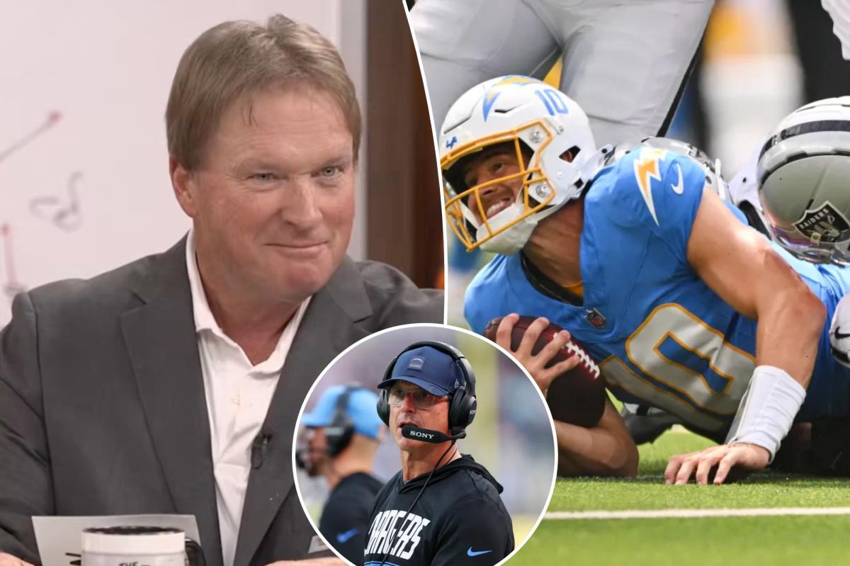 Chargers fan sounds off to Jon Gruden over lack of production