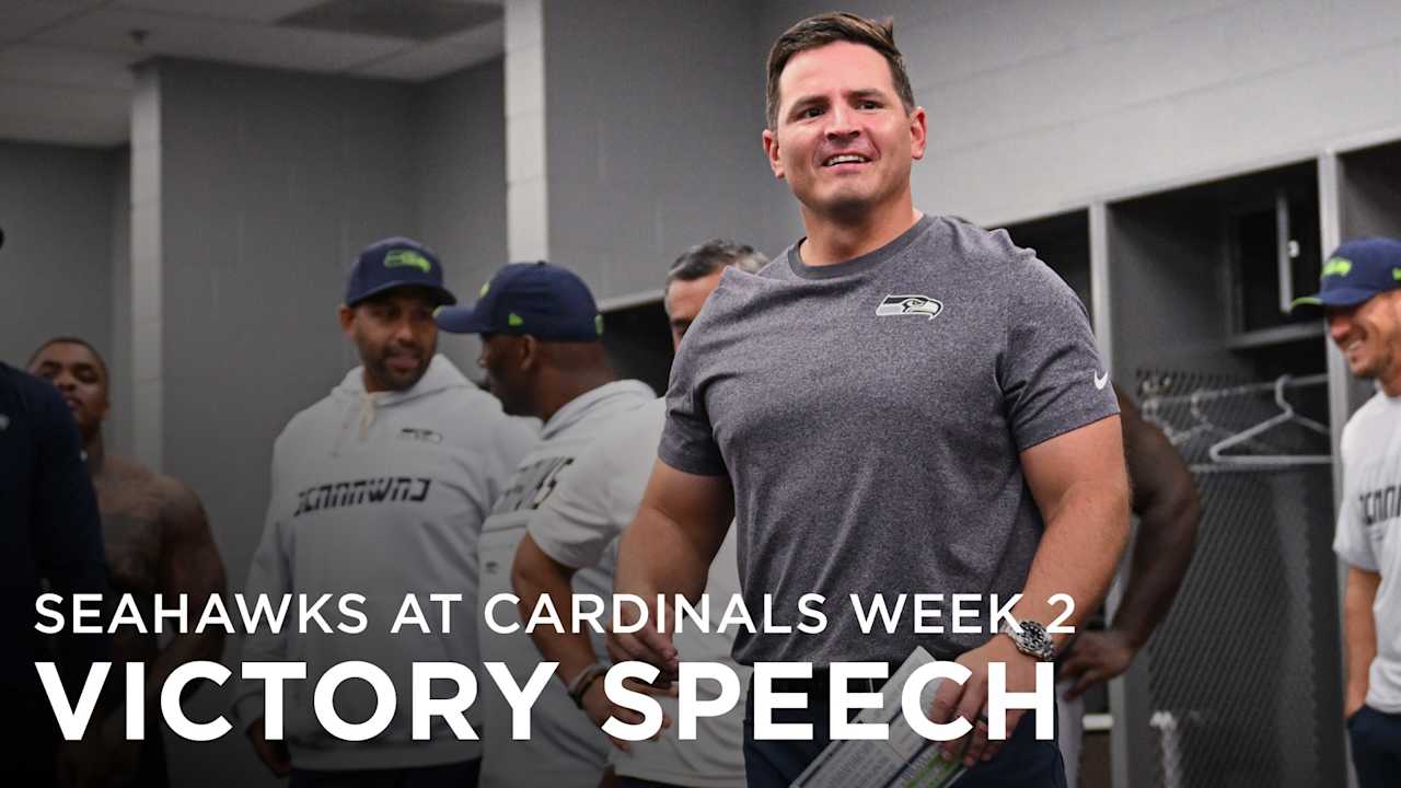 Head Coach Mike Macdonald's Victory Speech Following The Win vs. The Cardinals