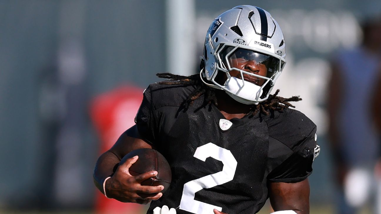 Raiders GM says Ashton Jeanty in 'good spot' with recovery