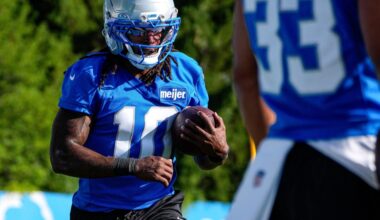 Detroit Lions place RB Isiah Pacheco on IR, add WR to practice squad